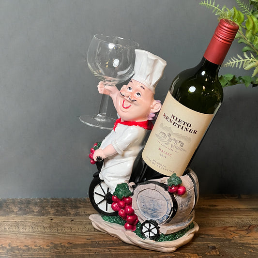 Cycling Chef Wine Bottle Holder