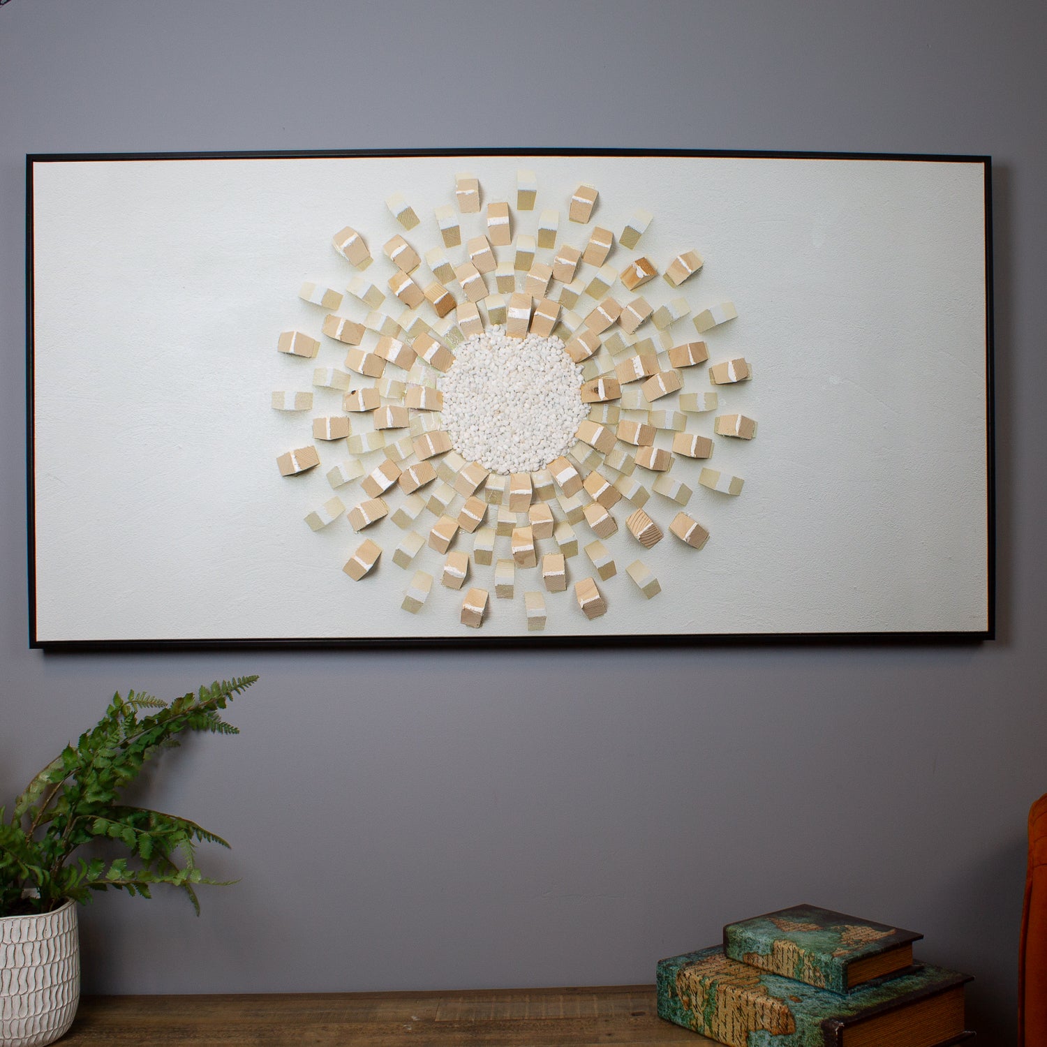 3D Circles Oil Canvas