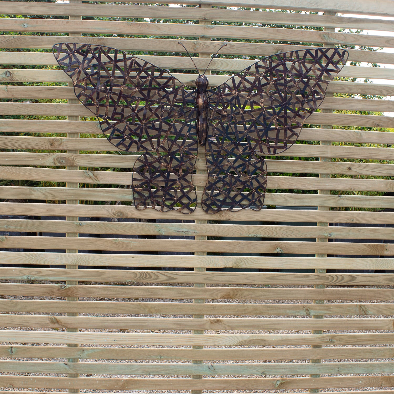 Metal Butterfly Sculpture