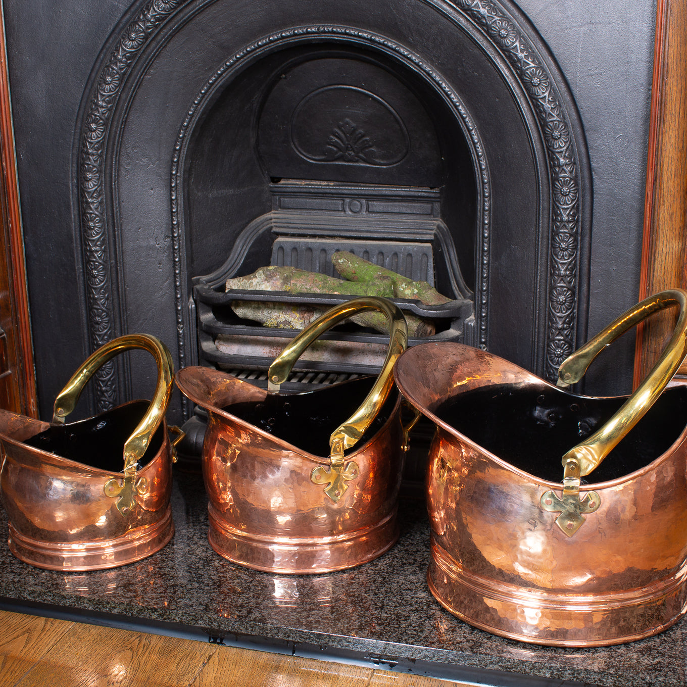 Coal Scuttle, Solid Copper