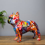 Graffiti Boston Terrier