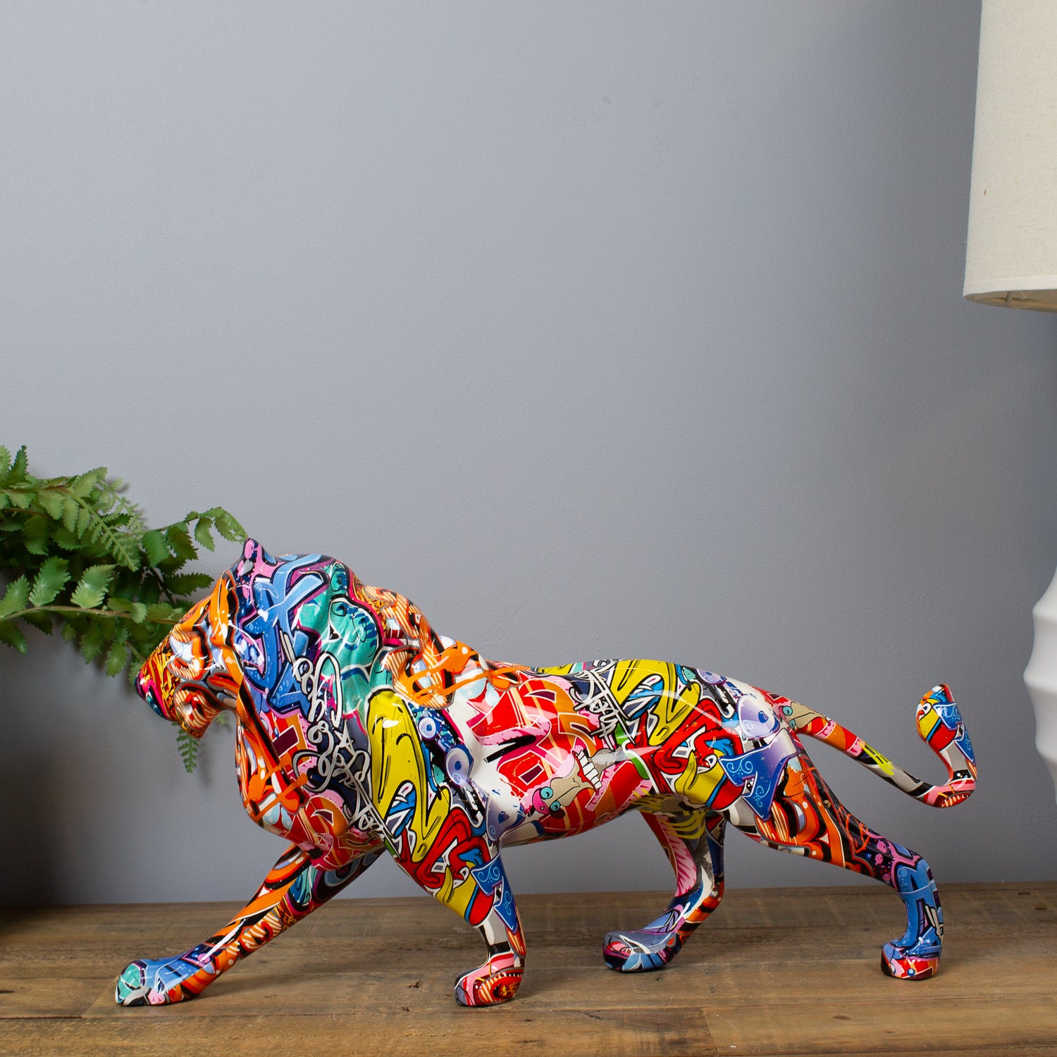 Graffiti Lion