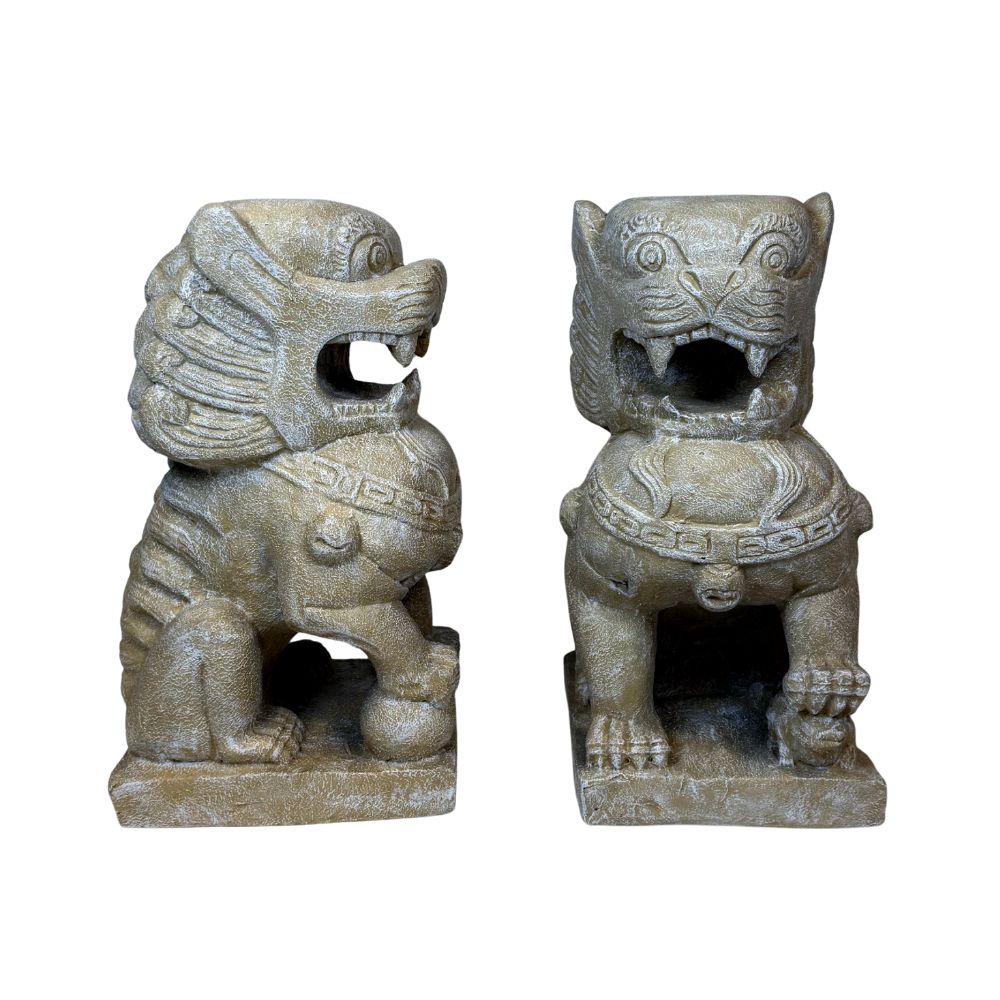Lion Foodog Set of 2
