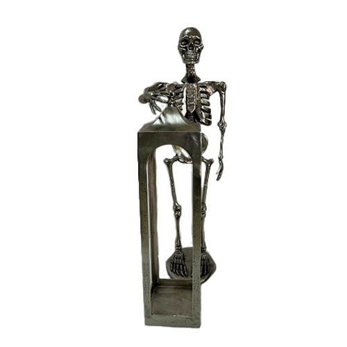 Life-size Skeleton with Lantern