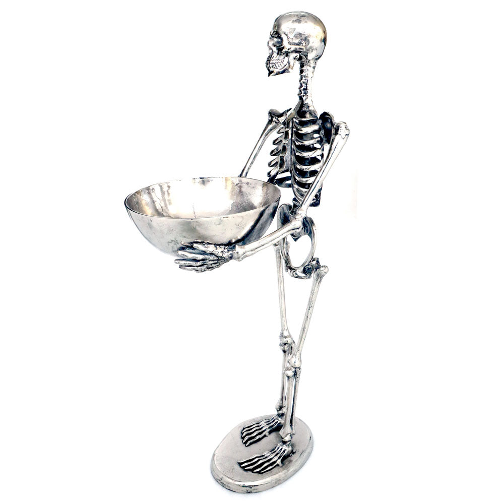 Life-size Skeleton with Bowl