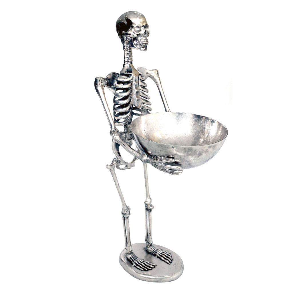 Life-size Skeleton with Bowl