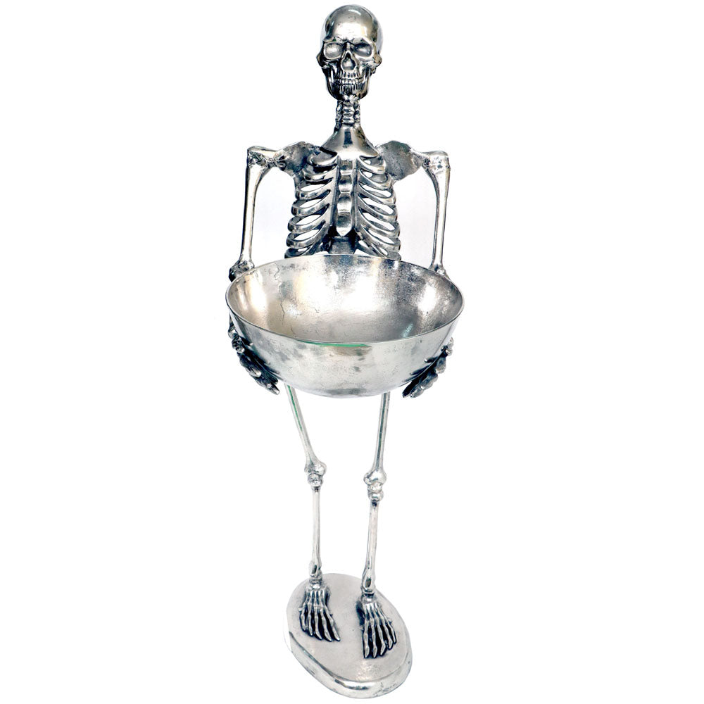 Life-size Skeleton with Bowl