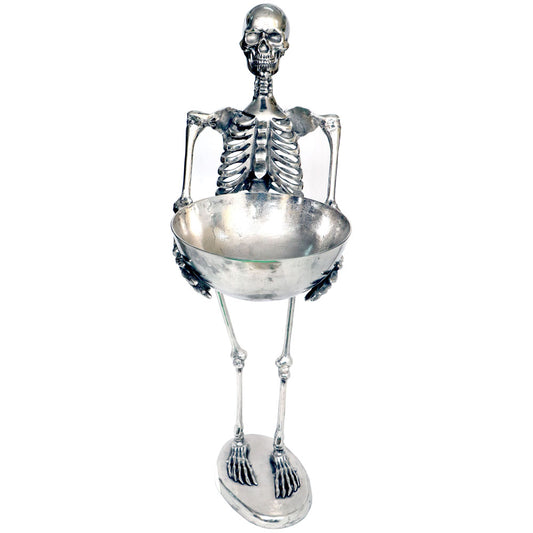 Life-size Skeleton with Bowl