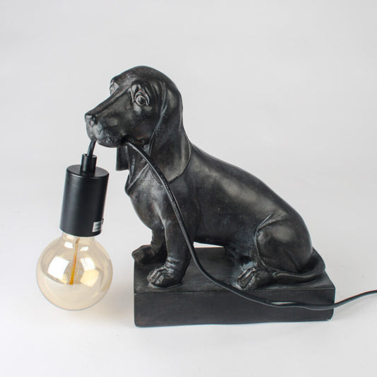 Sausage Dog Sitting Lamp