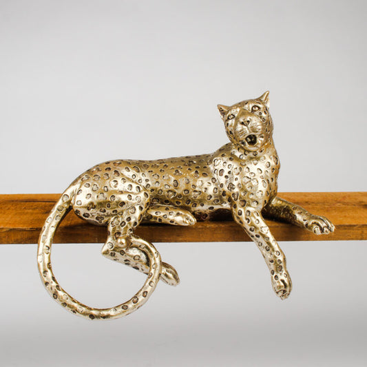 Leopard Shelf Hanger, Gold