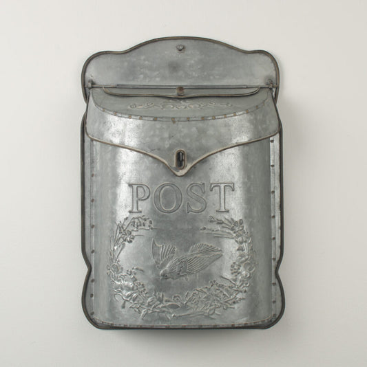 Silver Swallow Mail Box