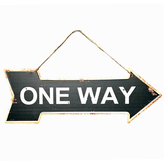 Arrow Sign, One Way