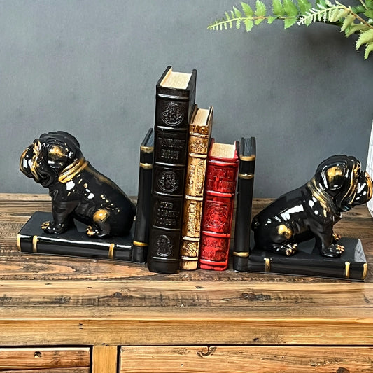 Bulldog Bookends