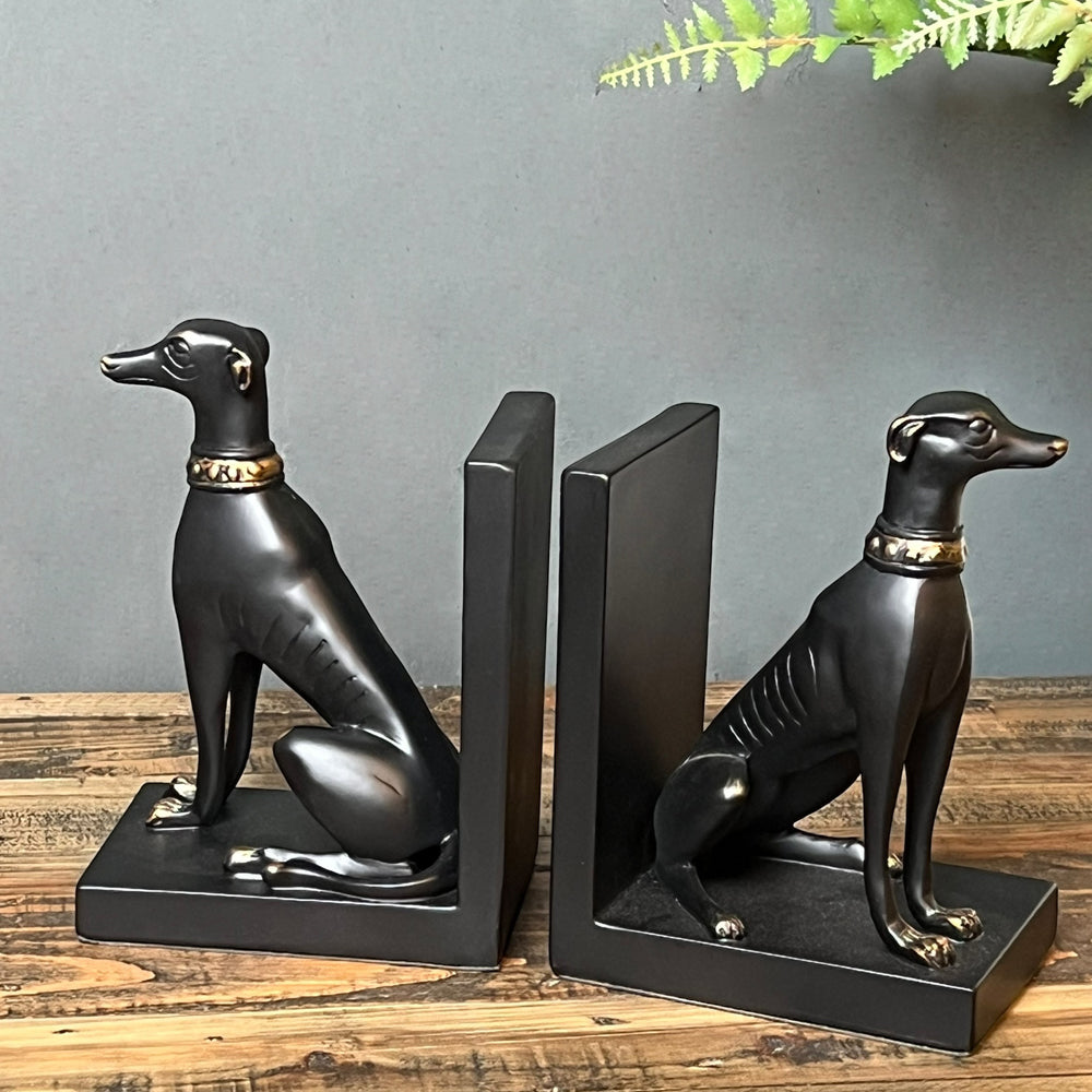 Greyhound Bookends