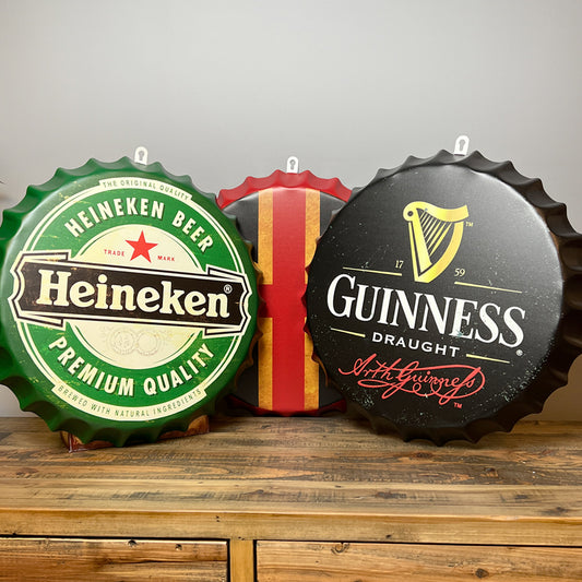 Bottle Top Wall Plaques