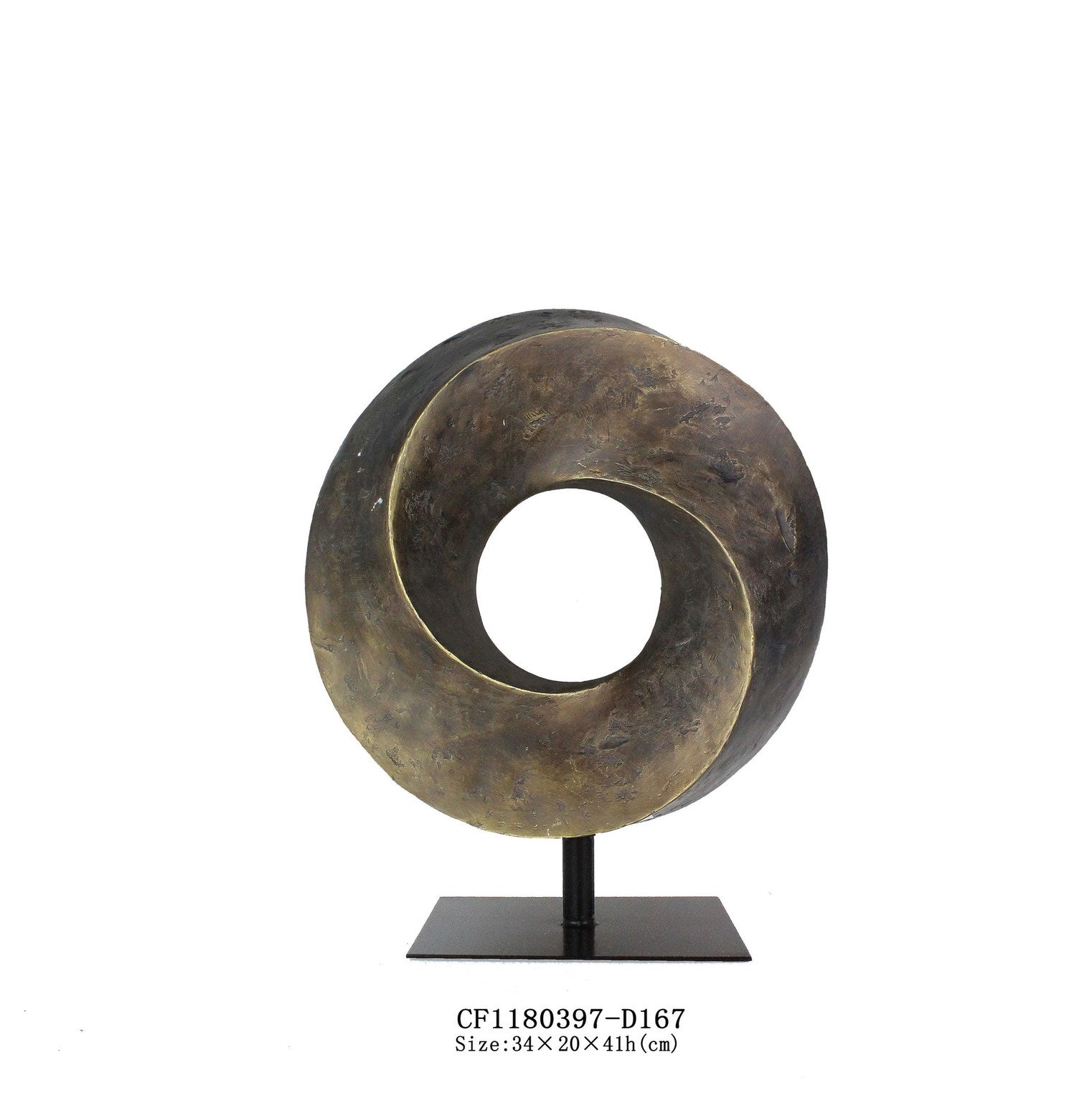 Round Ribbon Sculpture