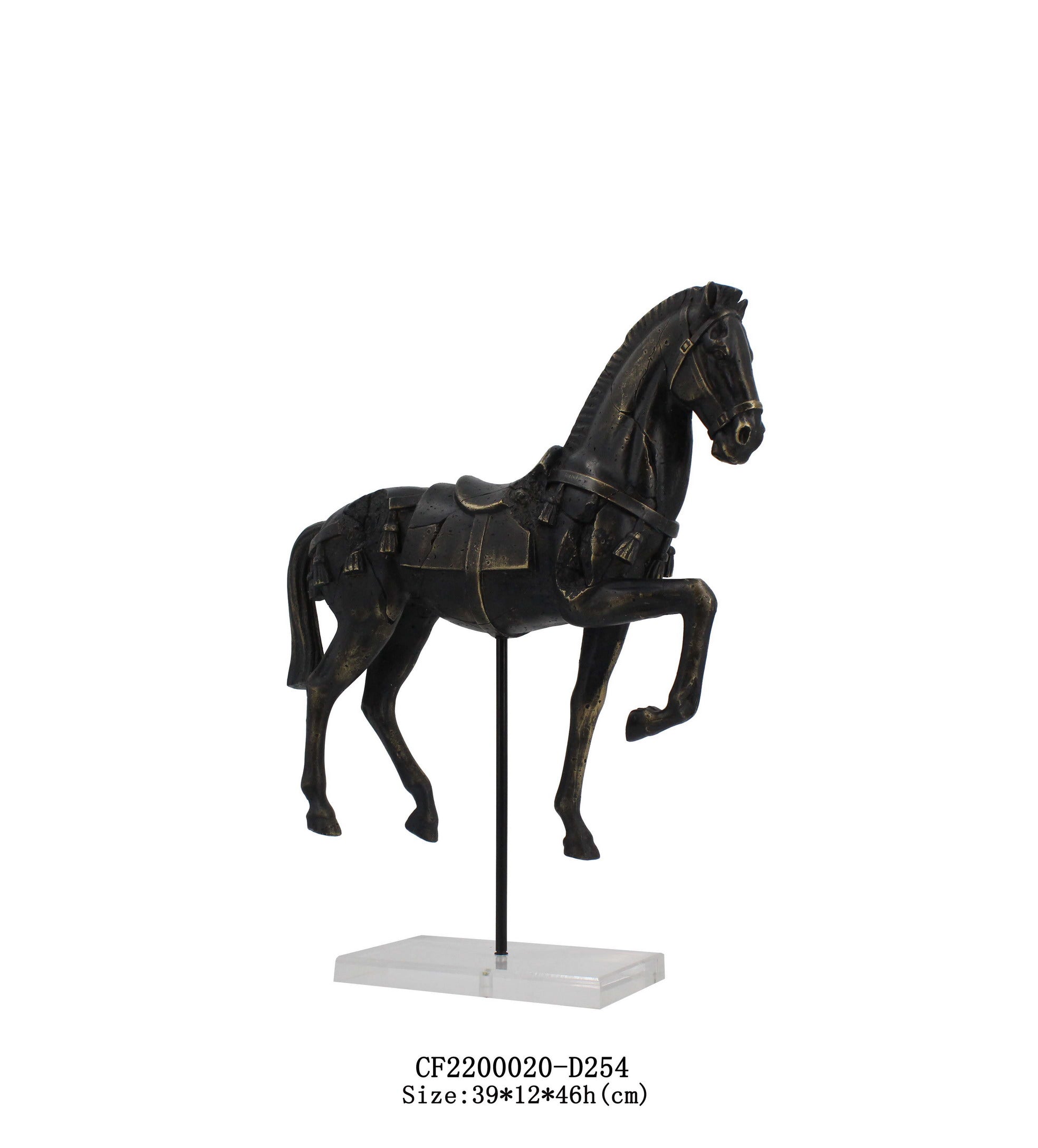 Horse Statue On Stand