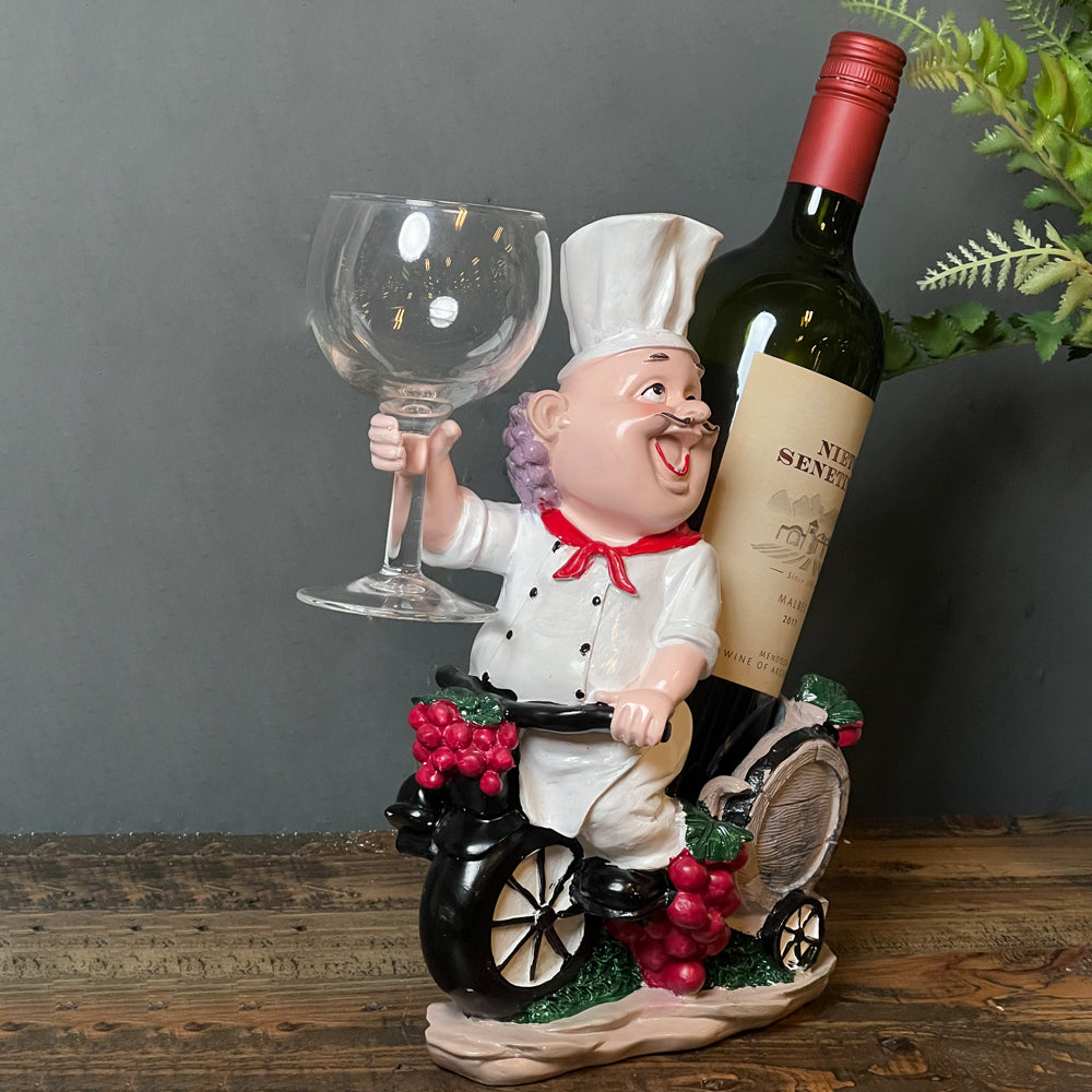 Cycling Chef Wine Bottle Holder