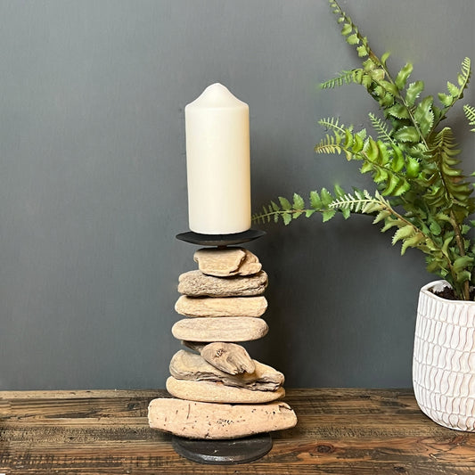 Driftwood Candlestick