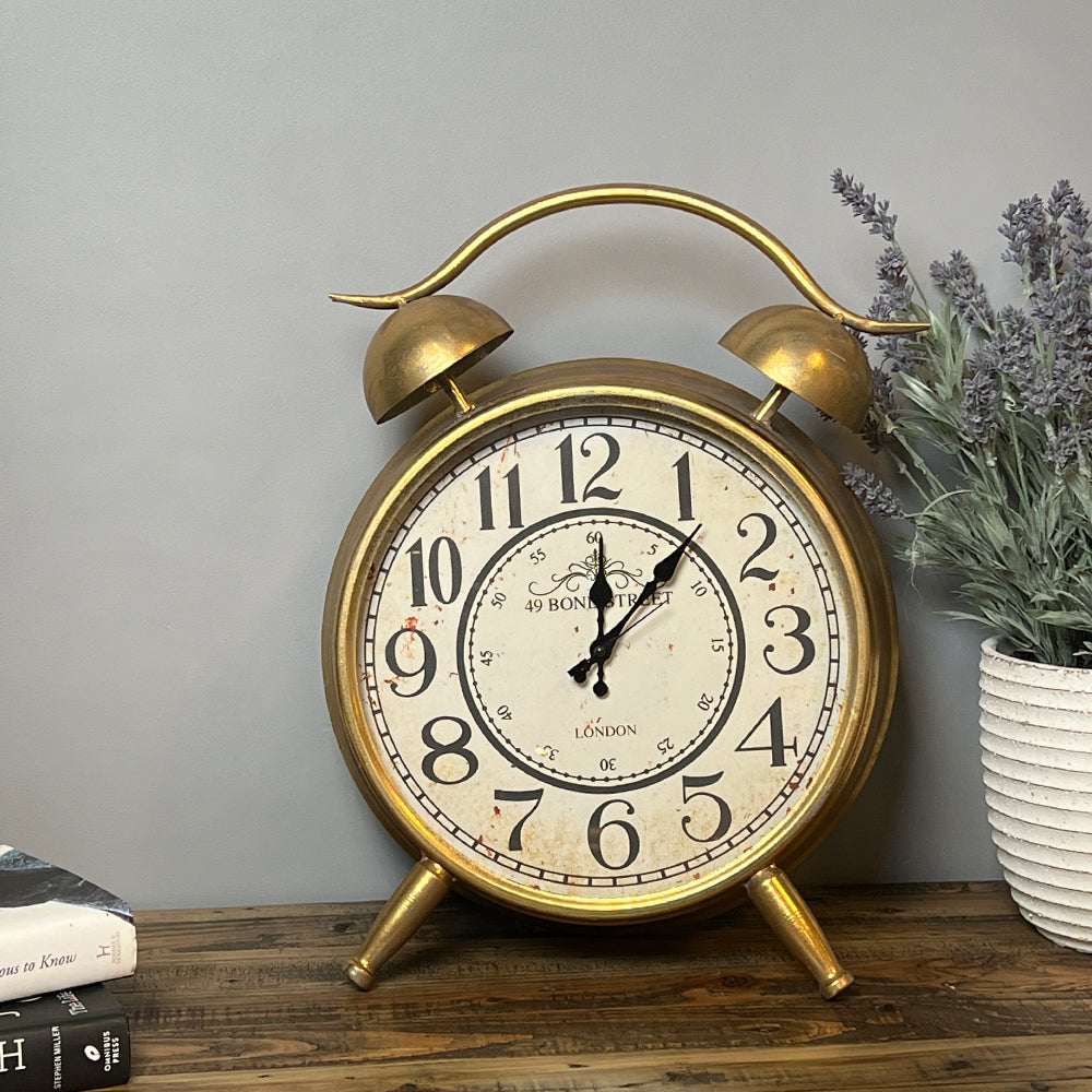 Giant Alarm Clock, Gold
