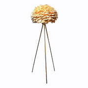 Feather Standard Lamp, Gold