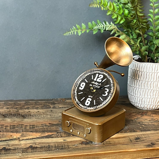 Gramophone Clock