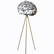 Feather Standard Lamp, Silver