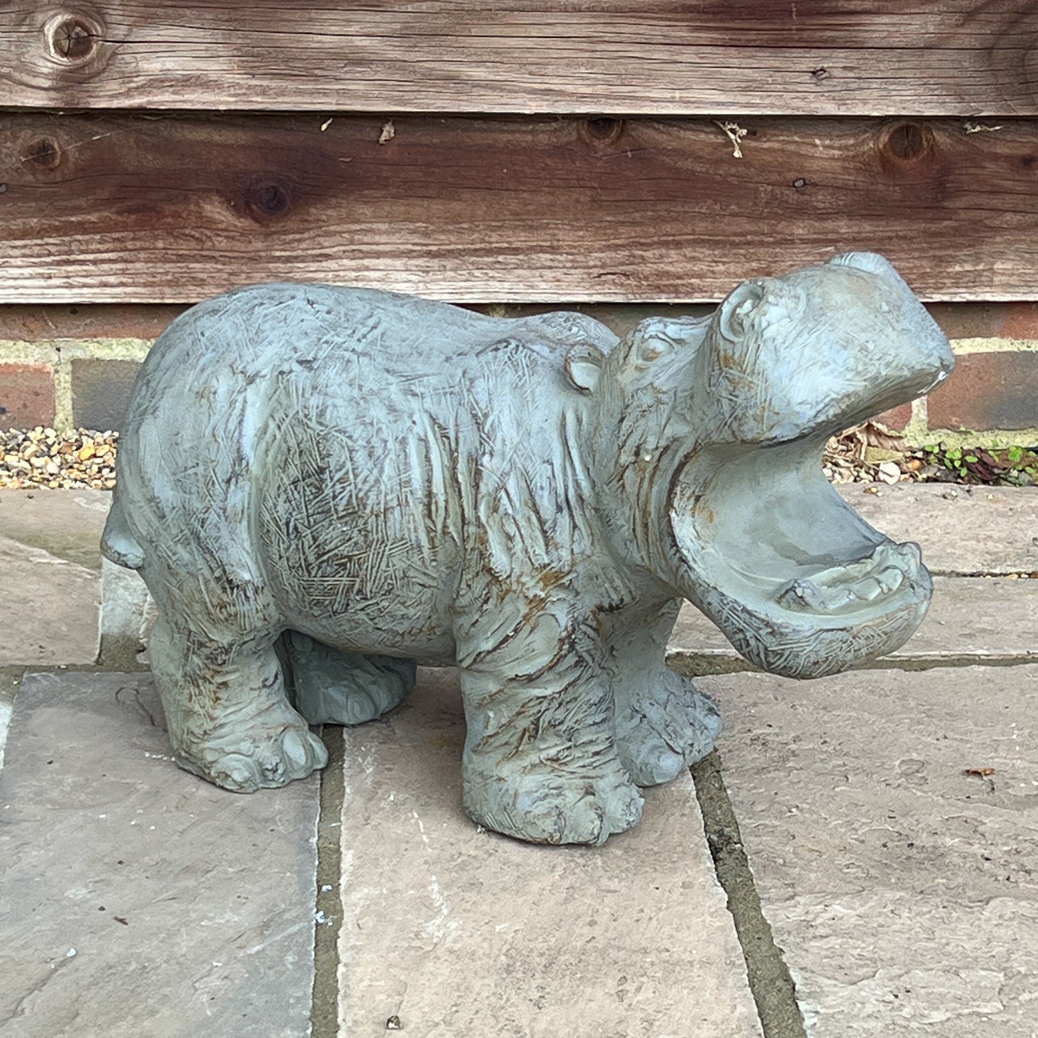 Hippo Garden Ornament 52 cm