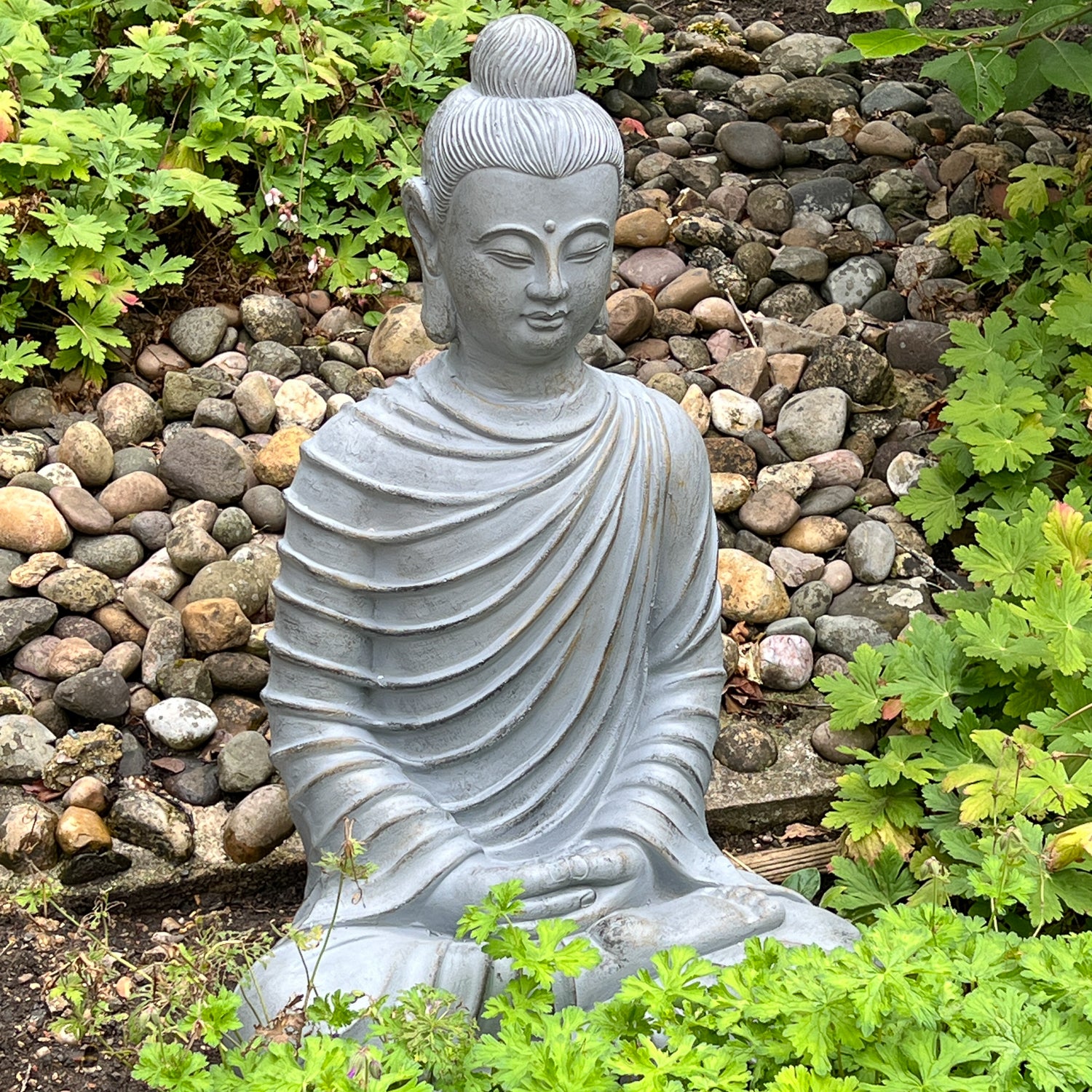 Sitting Buddha Garden Ornament 74cm