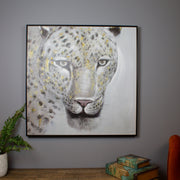 Snow Leopard Oil Canvas