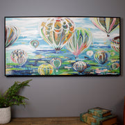 The Great Balloon Race Oil Canvas