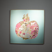 Gilded Pomegranate Metallic Canvas