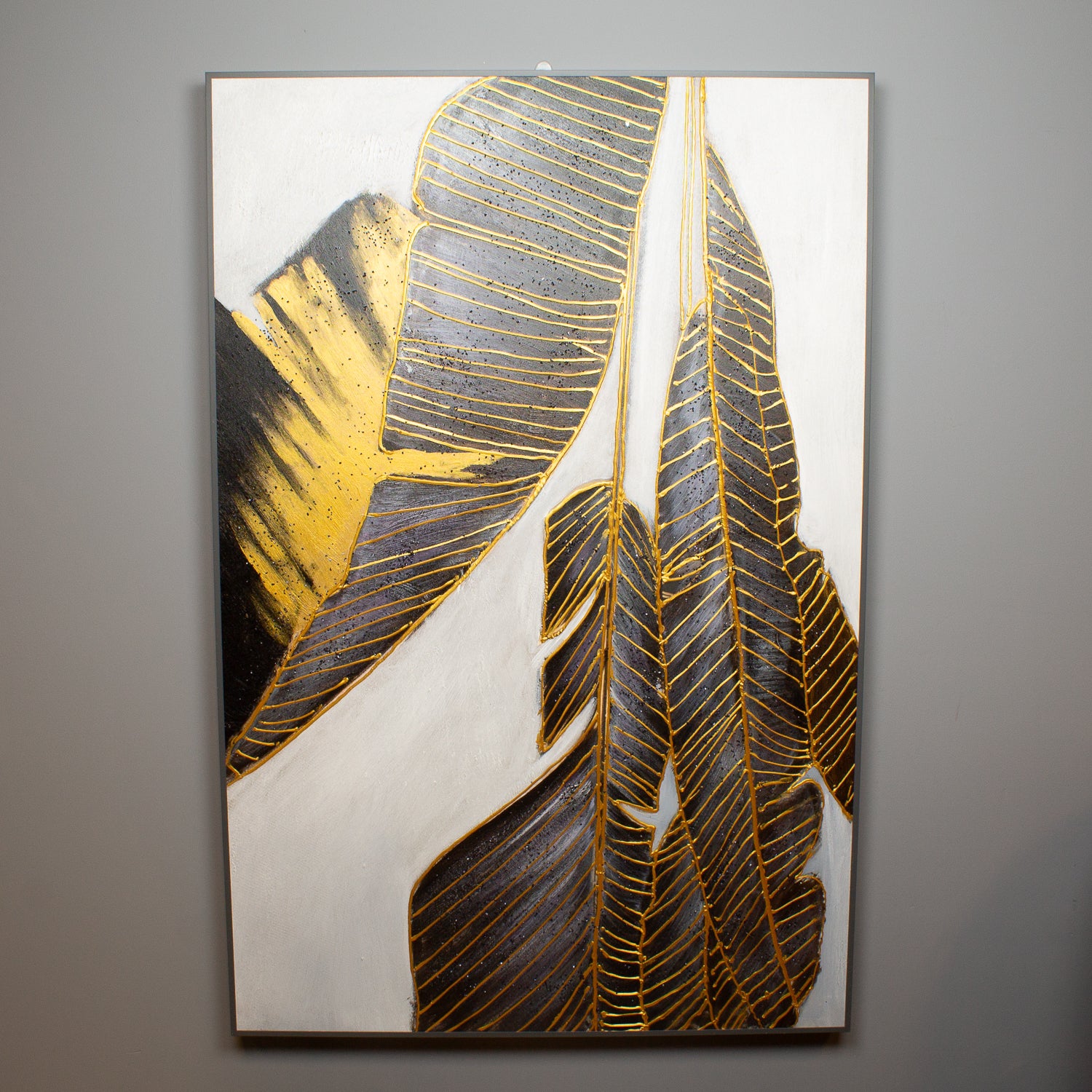 Black Bananas Art Canvas