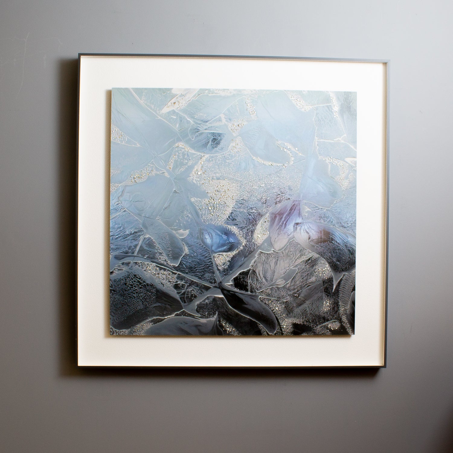 Frosty Window Art Print