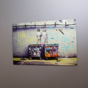 Graffiti Boys Tempered Glass Wall Art