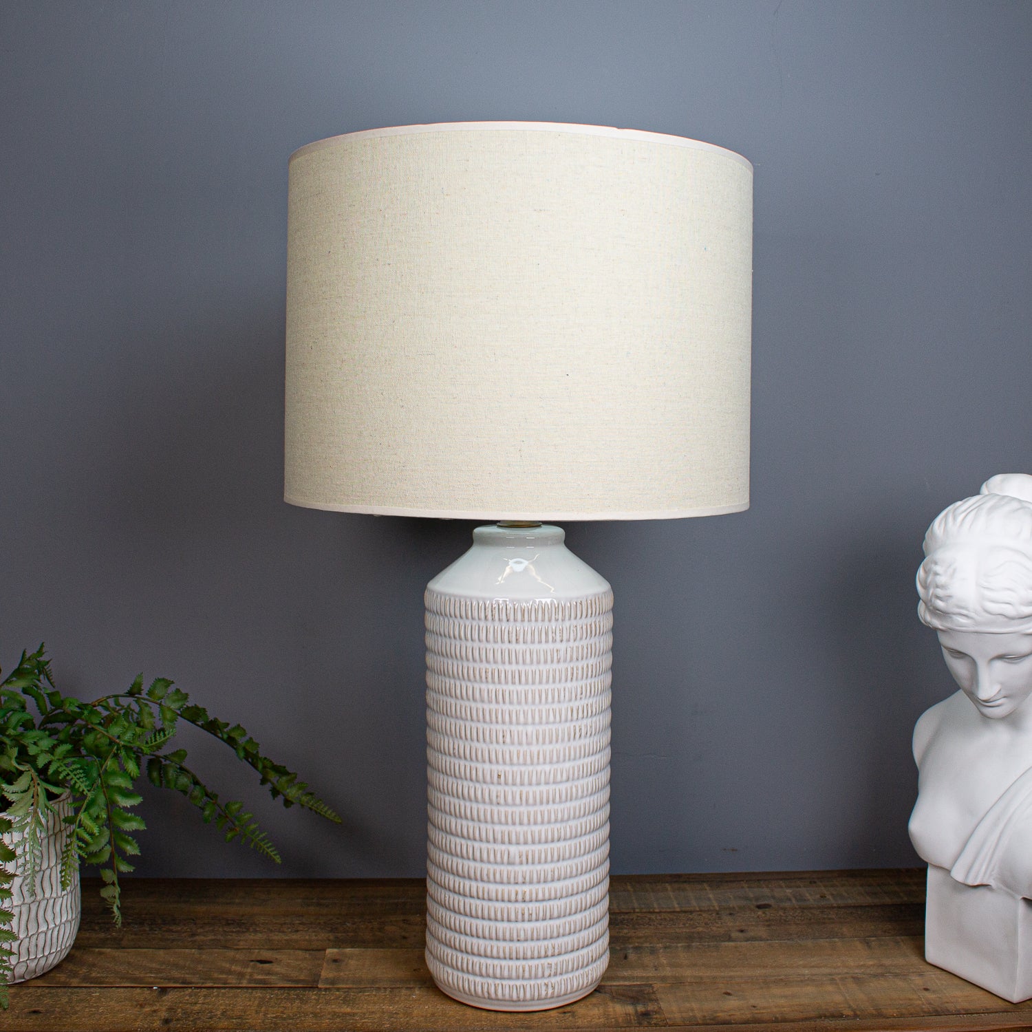 Burano Lamp, Cream