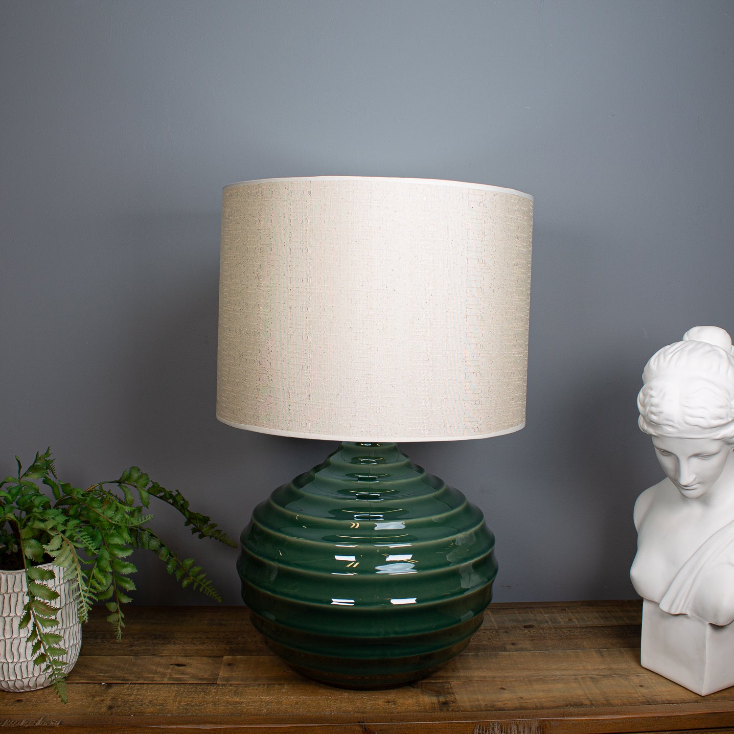 Nola Lamp, Olive Green