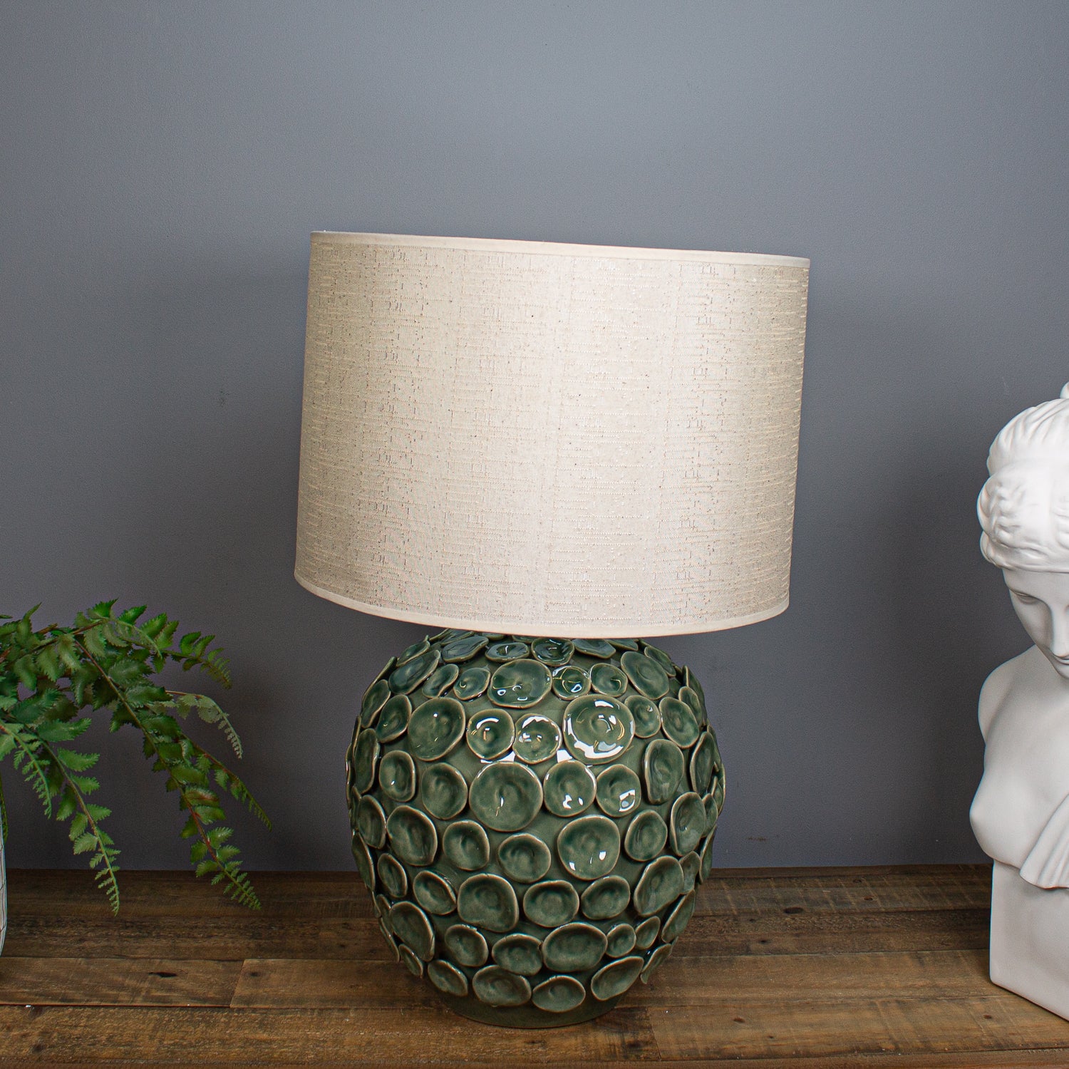 Taranto Lamp, Olive Green