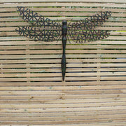 Metal Dragonfly Sculpture