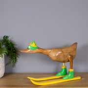 Large Skiing Duck