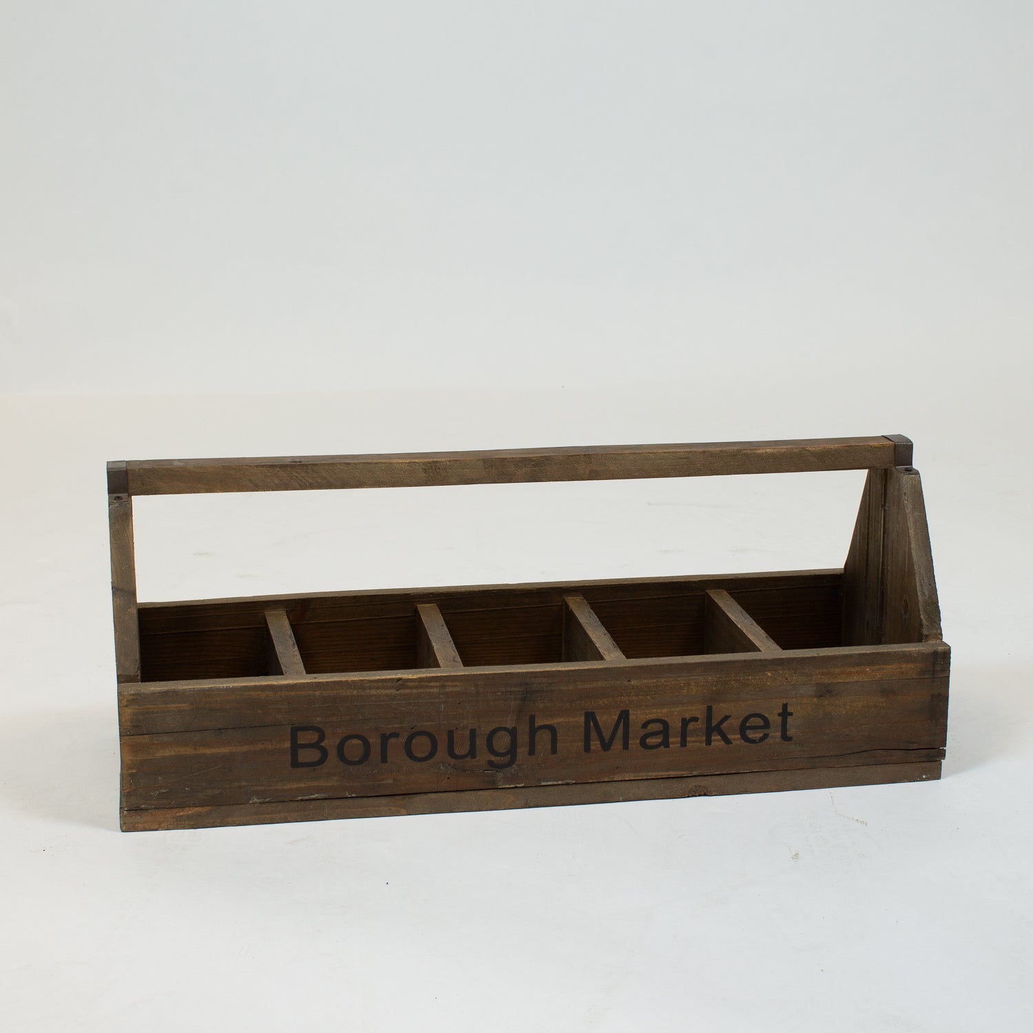 Wooden Bottle Caddy