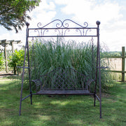 Wrought Iron 3 Seater Swing Seat