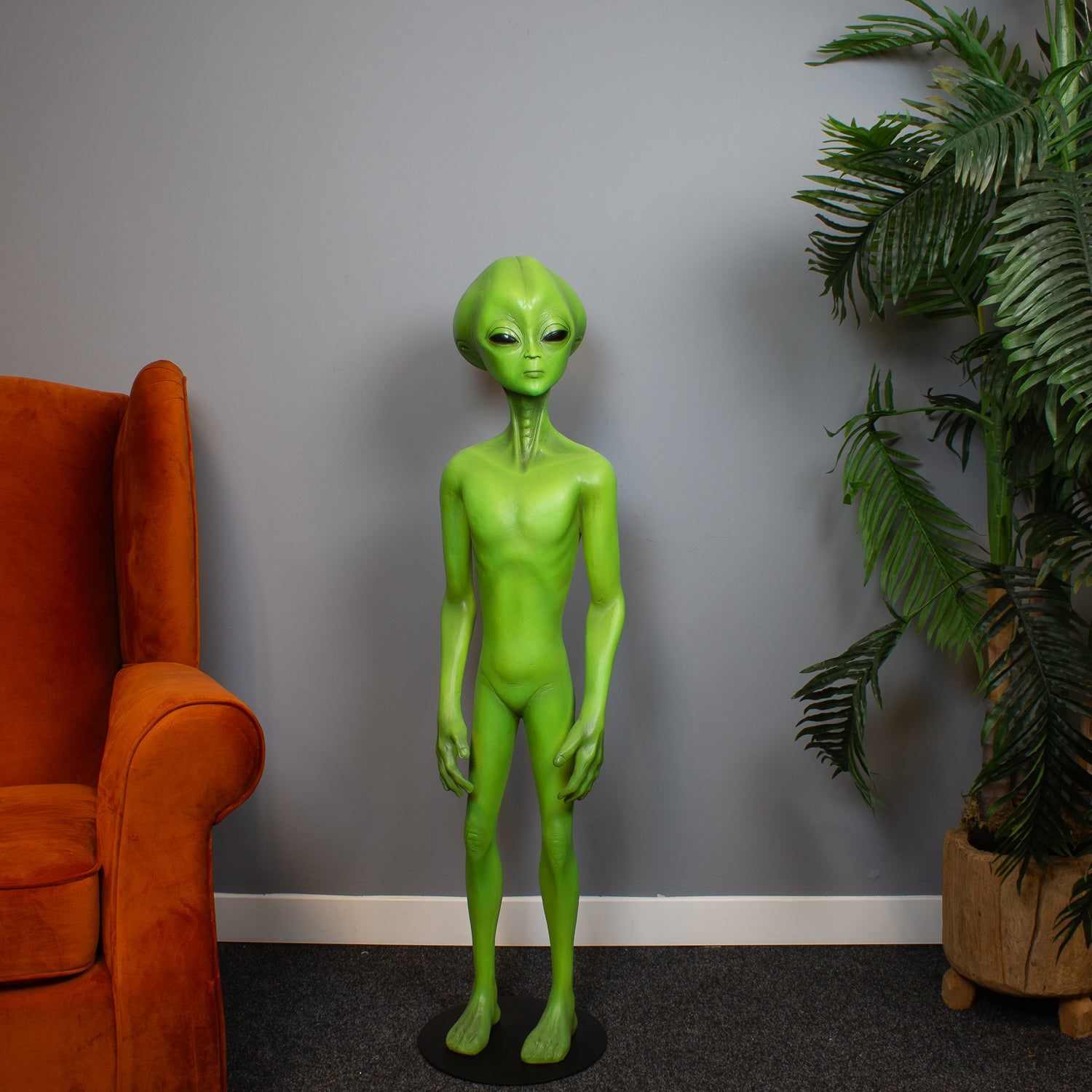Green Roswell Alien
