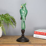 Green Parrot Ornament