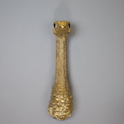 Gold Ostrich Head Wall Art