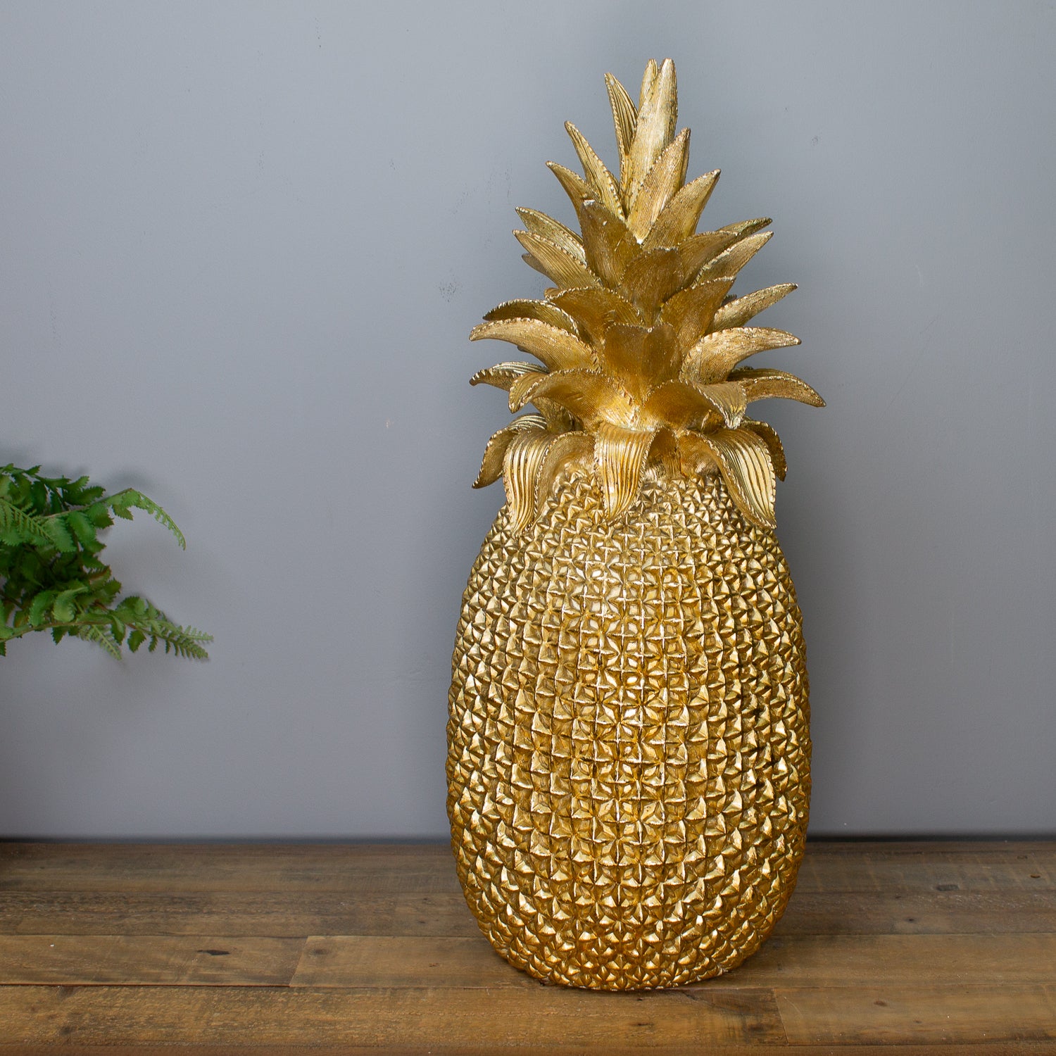 Gold Resin Pineapple, Large