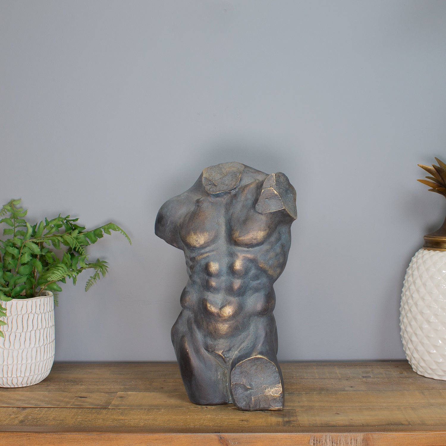 Large Male Torso Ornament