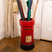 Red Post Box Umbrella Stand