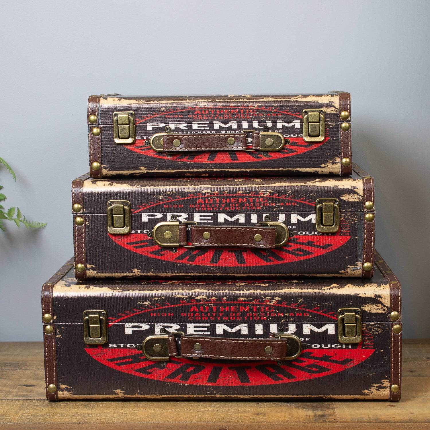 Vintage Luggage Storage Cases - Heritage Tools