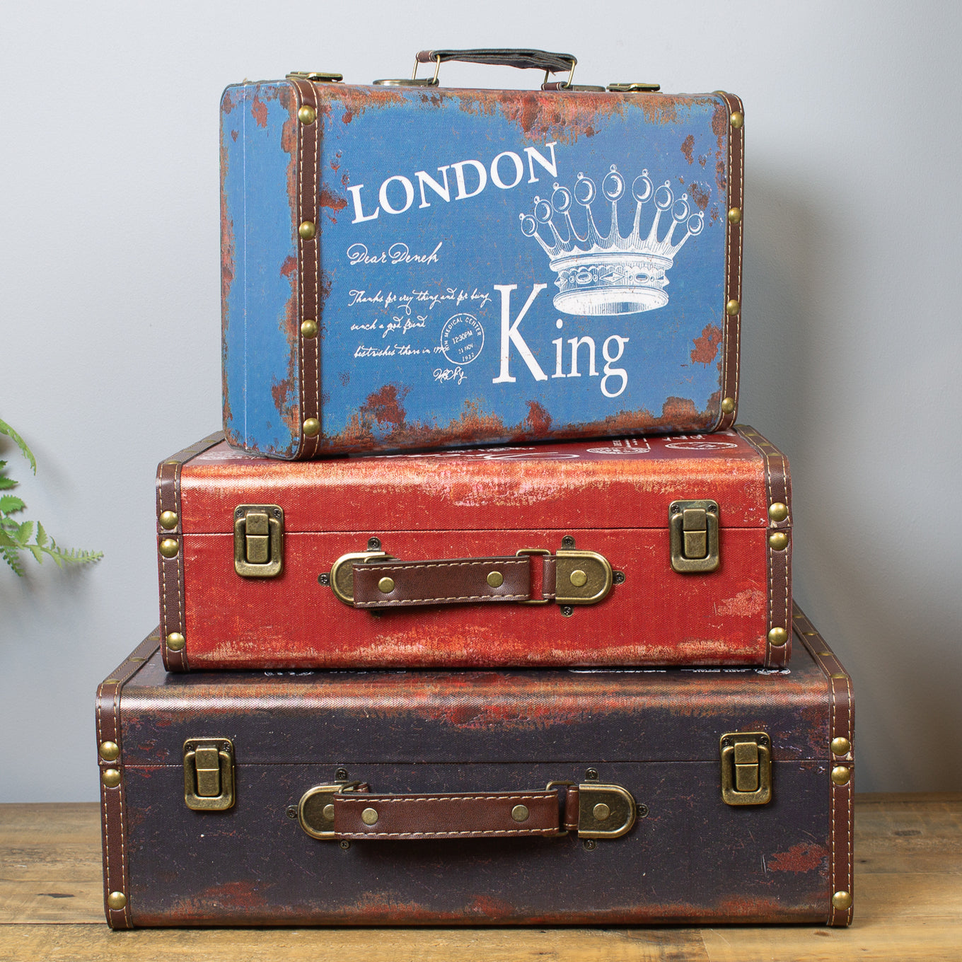 Vintage Luggage Storage Cases - London Calling